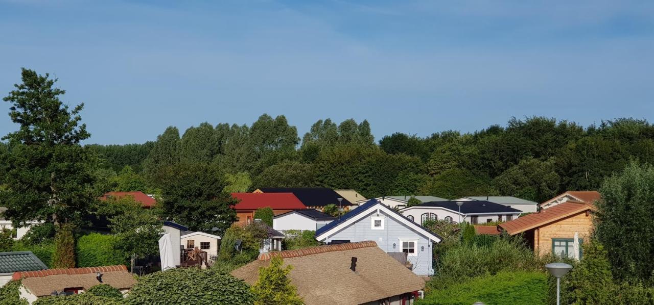 Villa Emilia - Gemuetliches Kinderfreundliches Blockhaus Mit Umzaeuntem Garten Sint-Annaland Exterior foto